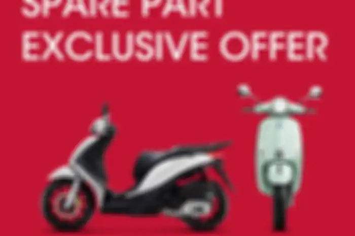 Enak banget, beli spare part motor Piaggio dan Vespa di bengkel resmi langsung dapat diskon, lumayan banget nih.