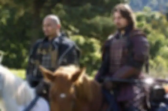 Tangkapan gambar dari film The Last Samurai.