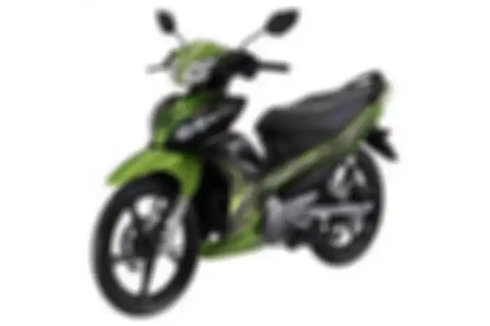 Ilustasi motor bebek Yamaha Jupiter Z. Mirip seperti milik Kakek Suhud, kakek yang ditegur Baim Wong.