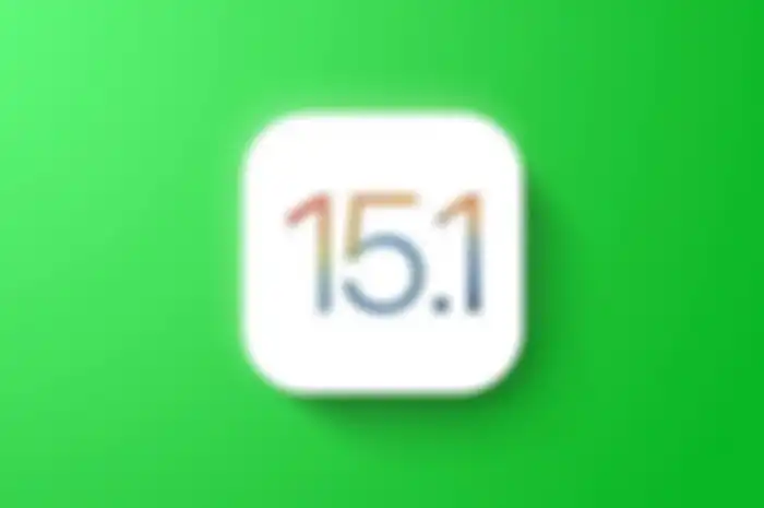 ilustrasi iOS 15.1