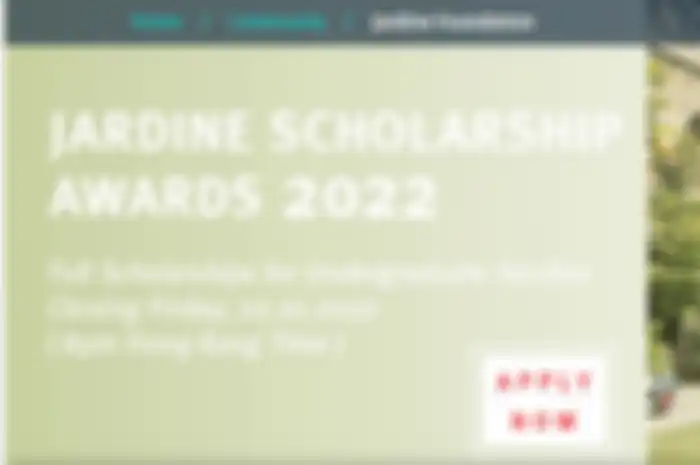 Beasiswa Jardine 2022