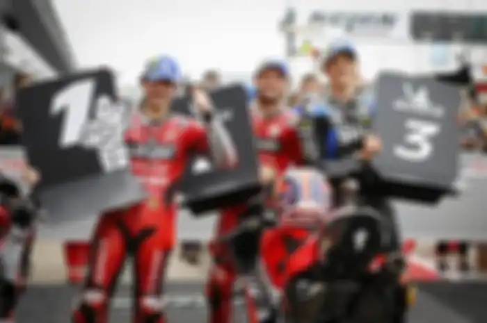 Simpan link live streaming MotoGP Emilia Romagna 2021, Francesco Bagnaia paling depan, balap hari ini (24/10/2021) start pukul 19.00 WIB.