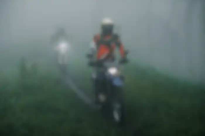 Motor Yamaha WR 155R diajak terabasan lewat jalur offroad di Bali, mantap nih bro!