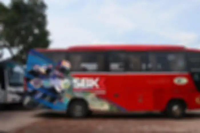 Penampakan bus penumpang WSBK Indonesia 2021