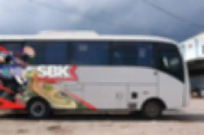 Ilustrasi foto. Bus penonton WSBK Indonesia 2021
