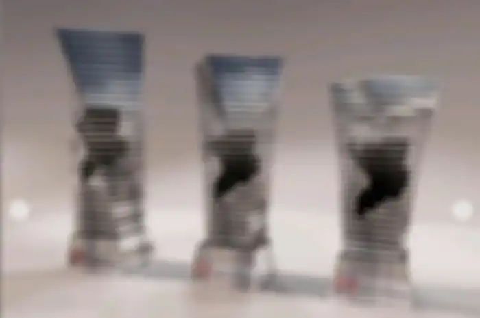 Salah satu desain piala untuk ajang balap Idemitsu Asia Talent Cup (IATC) 2021 di sirkuit Mandalika.