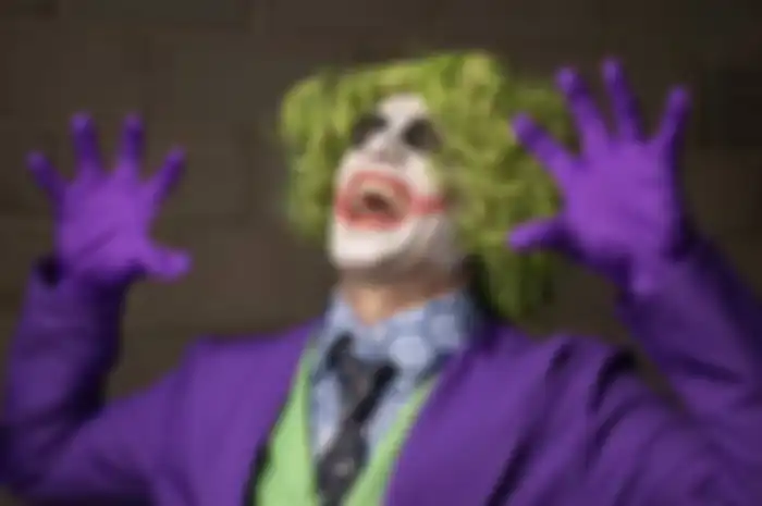 Ilustrasi Berkostum ala Joker