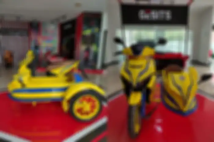 Sespan motor listrik pertama yang akan dipakai riding di Sirkuit Mandalika Indonesia, ternyata kaya gini bro!