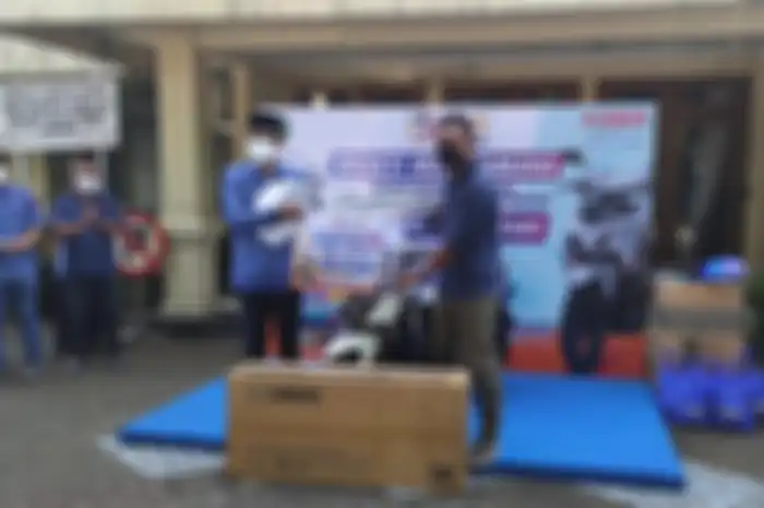 amaha apresiasi putra Magetan yang berbakat, kasih motor matic Yamaha Gear 125 bro!