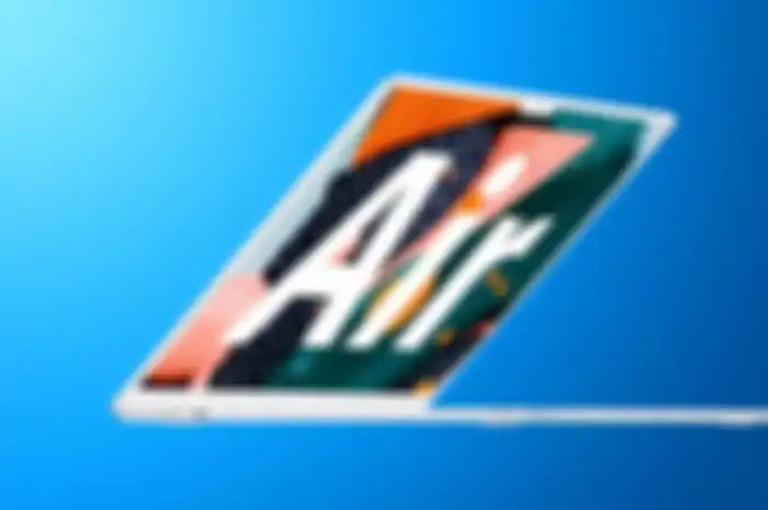Gambar render Macbook Air 2022