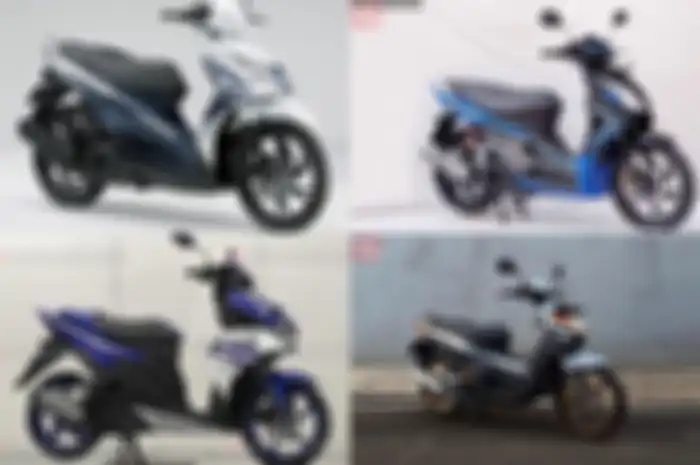 Ilustrasi motor matic yang sudah stop produksi.