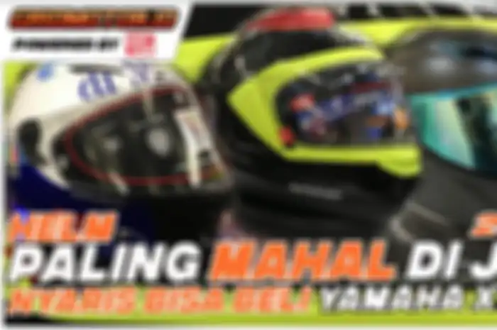 Video helm termahal di Jakarta Helmet Exhibition 2021.