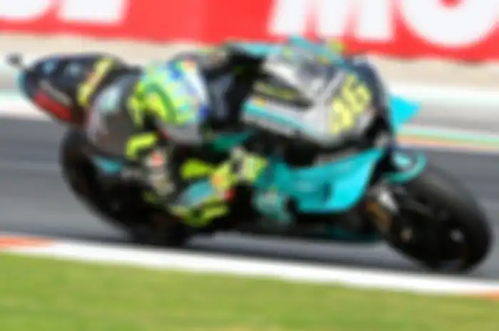 Ada Tulisan Berbahasa Indonesia di Motor Valentino Rossi Saat MotoGP Valencia 2021, Posisinya Di Sini 