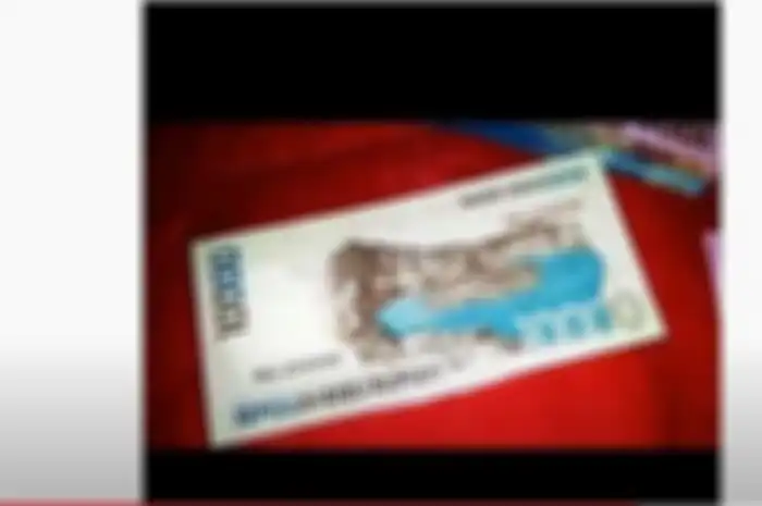 Uang kertas Rp 10 ribu dibayar Rp 10 juta