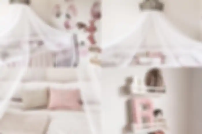 Kamar tidur putri Nabila Syakieb