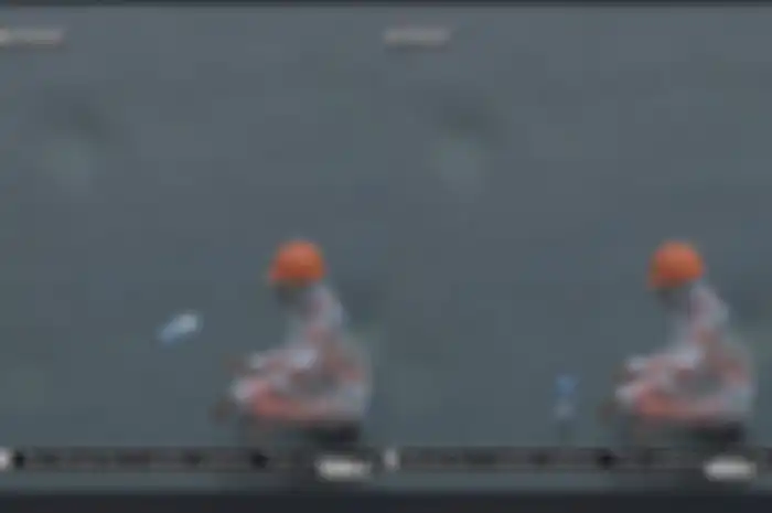 Ngakak, komentator bule di WSBK Indonesia 2021 dibuat terpukau setelah melihat aksi marshal Sirkuit Mandalika satu ini.