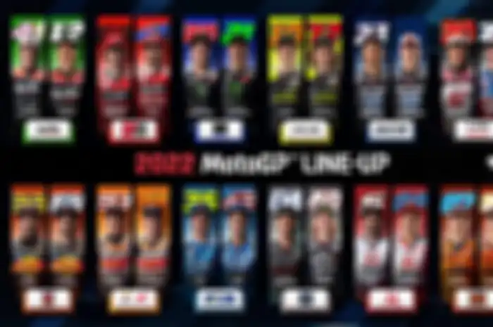 Daftar pembalap MotoGP 2022.
