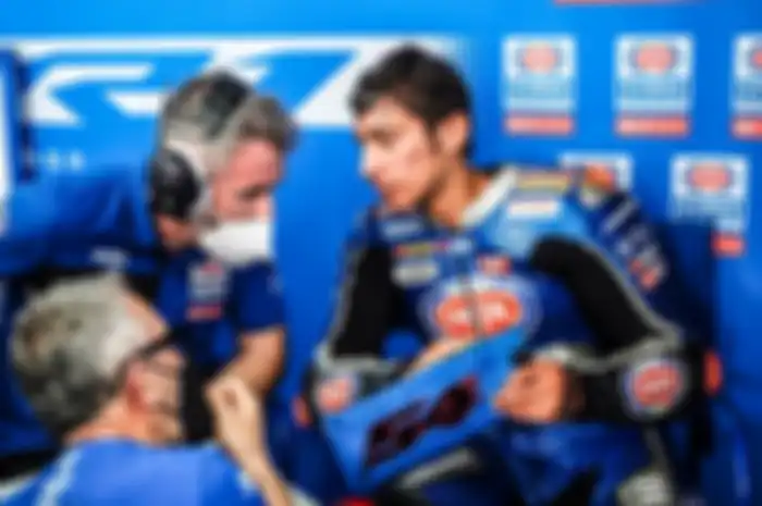 Juara dunia WorldSBK 2021, Toprak Razgatlioglu curhat saat gelaran WSBK Indonesia 2021 di sirkuit Mandalika, Lombok, NTB.