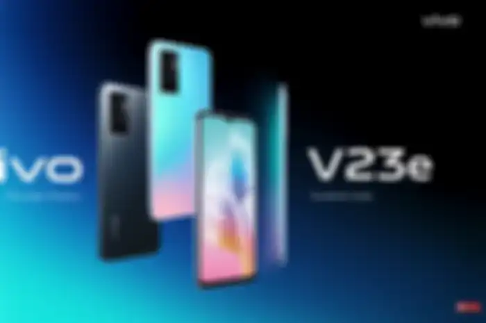 vivo V23e rilis di Indonesia.