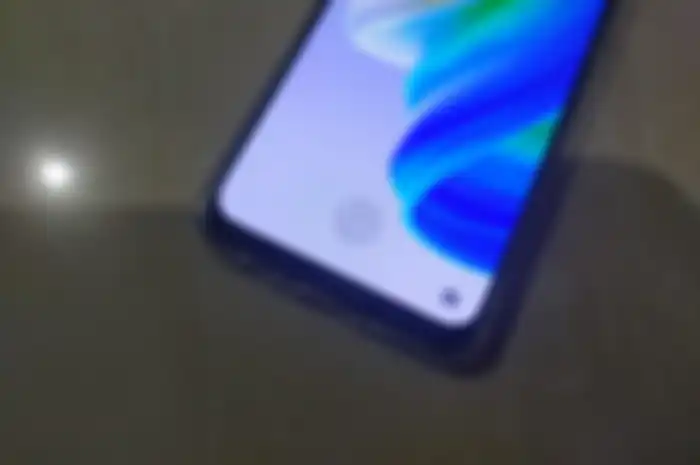 Tampilan sidik jari di OPPO A95