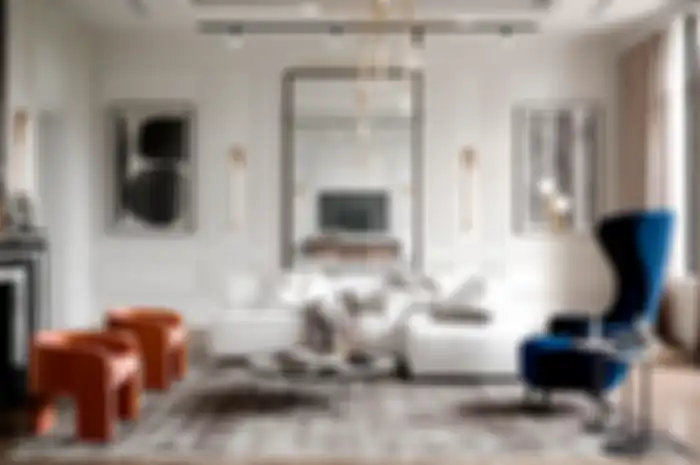 Ilustrasi interior modern