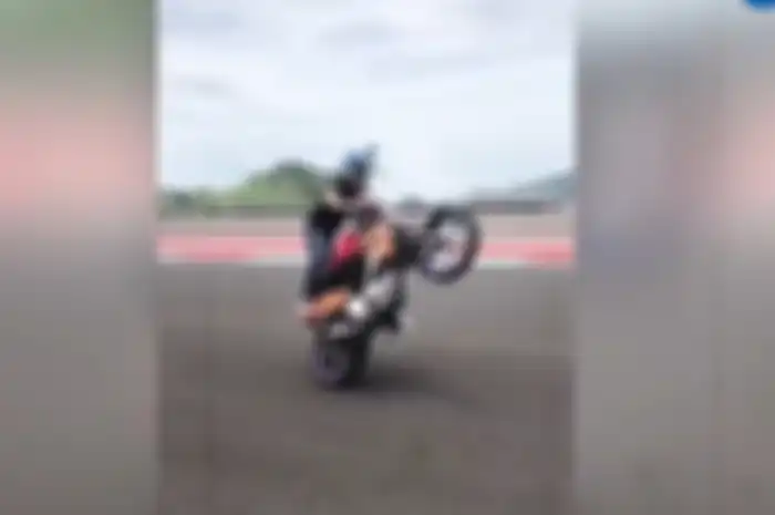Geger video aksi freestyle yang dilakukan di trek sirkuit Mandalika, Lombok, Nusa Tenggara Barat (NTB), begini penjelasan ITDC.