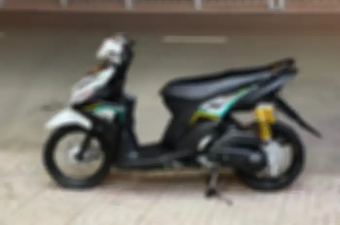  Kece juga nih, modifikasi Yamaha Mio M3 fokus main di kaki-kaki dan aksesoris bikin tampilan makin sporty!