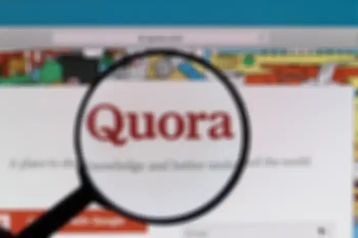 Ilustrasi platform Quora