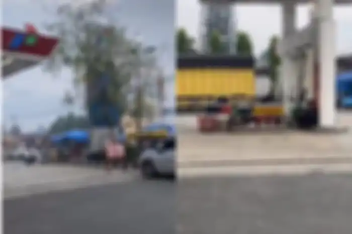 Pertamini jualan bensin eceran di SPBU Pertamina