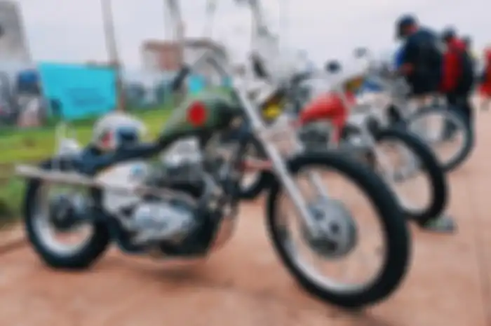Keseruan acara BBQ Ride 2021, tempat ngumpulnya pecinta Kustom Kulture di Kota Kembang, Bandung.