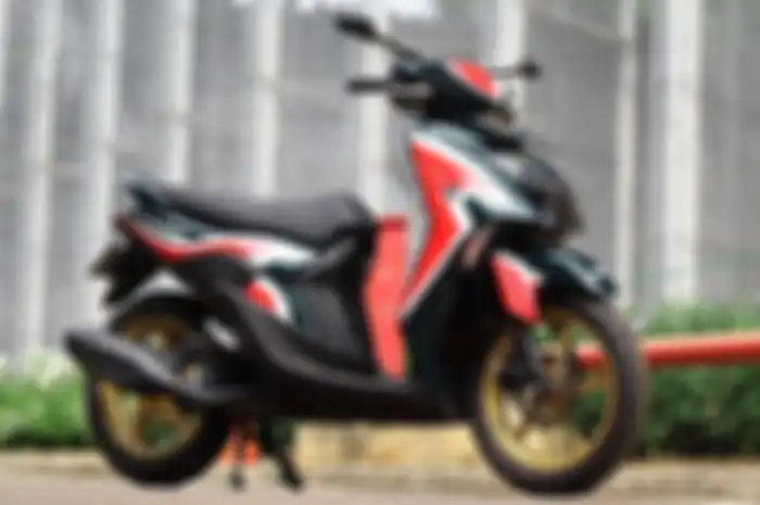 Yamaha Gear 125 modifikasi ala F1ZR Caltex