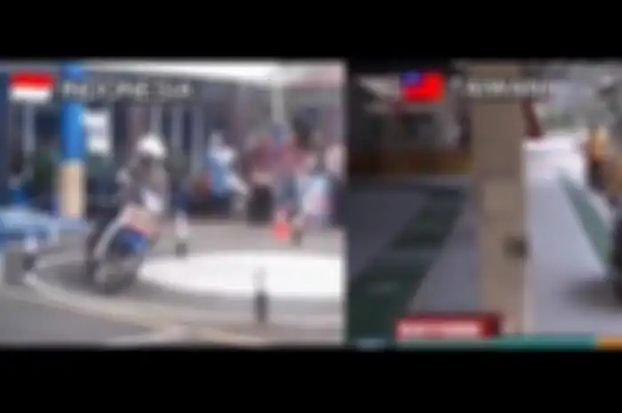Tangkap layar video perbandingan ujian SIM di Indonesia vs Taiwan