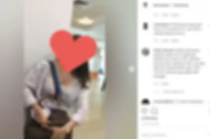 Seorang wanita dilabrak kerena menggoda suami orang