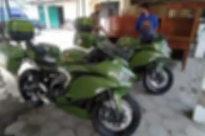 Kawasaki Ninja ZX-25R Jadi Motor Dinas Satpol PP DIY, Langsung Berubah Warna dan Pasang Aksesoris Ini