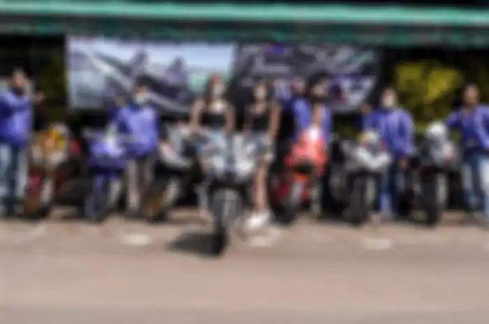 Acara city tour Yamaha bareng komunitas