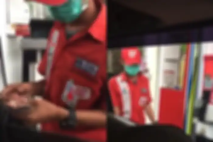 Oknum petugas SPBU korupsi BBM di Bintaro.