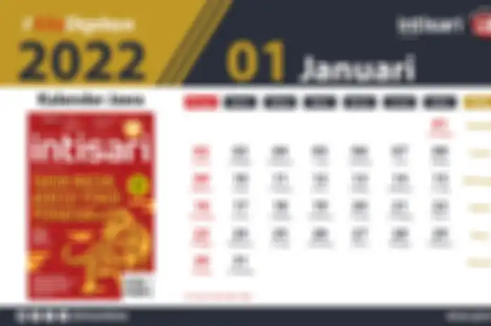 Kalender Jawa Januari 2022