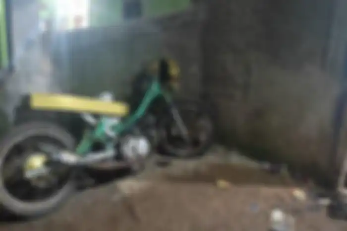 Motor modifikasi Handi Saputra korban tabrak lari di Nagreg yang dibuang di sungai