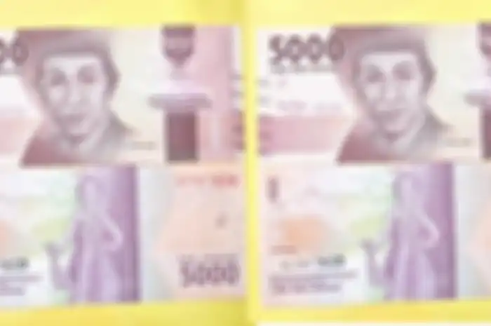 Uang kertas Rp5000 dihargai mahal jika punya nomor seri unik dan cantik