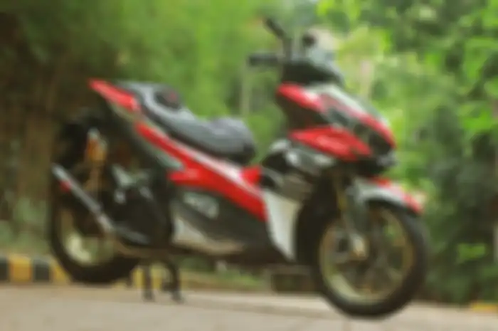Yamaha Aerox 2021 Connected modifikasi racing look