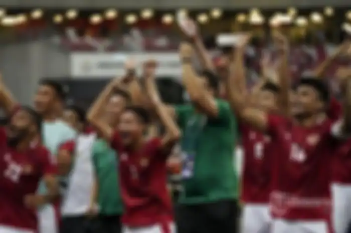 Pemain Timnas Indonesia melakukan selebrasi usai mengalahkan Malaysia di piala AFF 2020