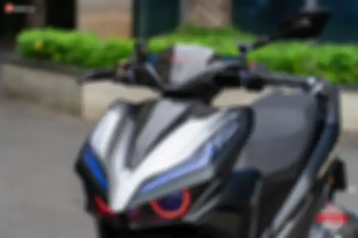 Modifikasi Honda Vario 150, tampang galak bodi berlapis karbon dan part ciamik, cocok jadi inspirasi nih!