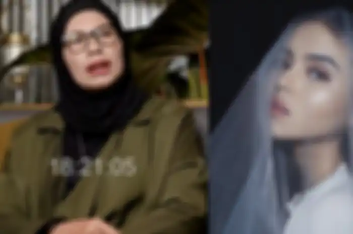 Kolase foto ibunda Gaga Muhammad dan Laura Anna