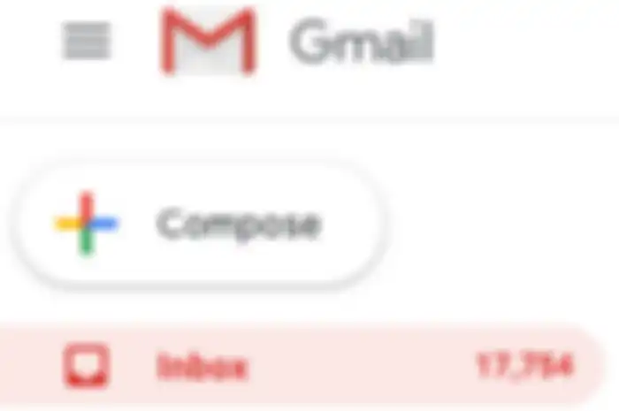 Ilustrasi cara menghapus banyak email dengan cepat