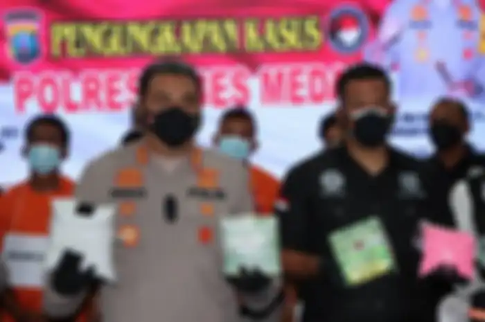 Foto Kapolrestabes Medan Kombes Riko Sunarko mengungkap kasus narkoba disorot. Sebab, anak buahnya bongkar uang suap yang diterima Kapolrestabes Medan.