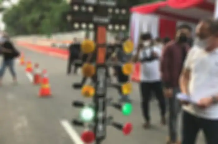 Kombes Pol Sambodo Purnomo Yogo cek kesiapan Street Race atau balap liar yang digelar resmi Polda Metro Jaya