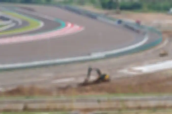 Update sirkuit Mandalika menjelang gelaran MotoGP Indonesia 2022 usai dikunjungi oleh Presiden RI Joko Widodo.
