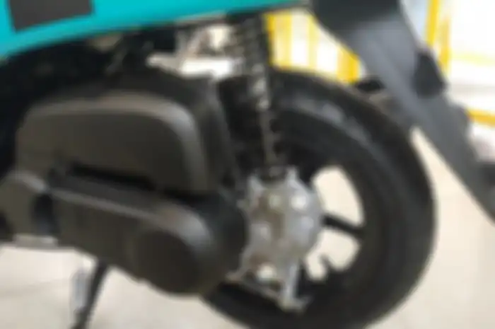 Yamaha Fazzio punya ban dengan ukuran yang sama baik depan dan belakang di pelek 12 inci, ternyata ini alasannya.