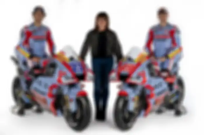 Peluncuran tim Gresini Racing untuk MotoGP 2022