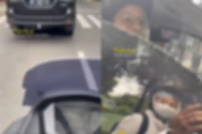 Pemotor ngamuk gara-gara kena abu sopir mobil, segini denda merokok sambil berkendara.